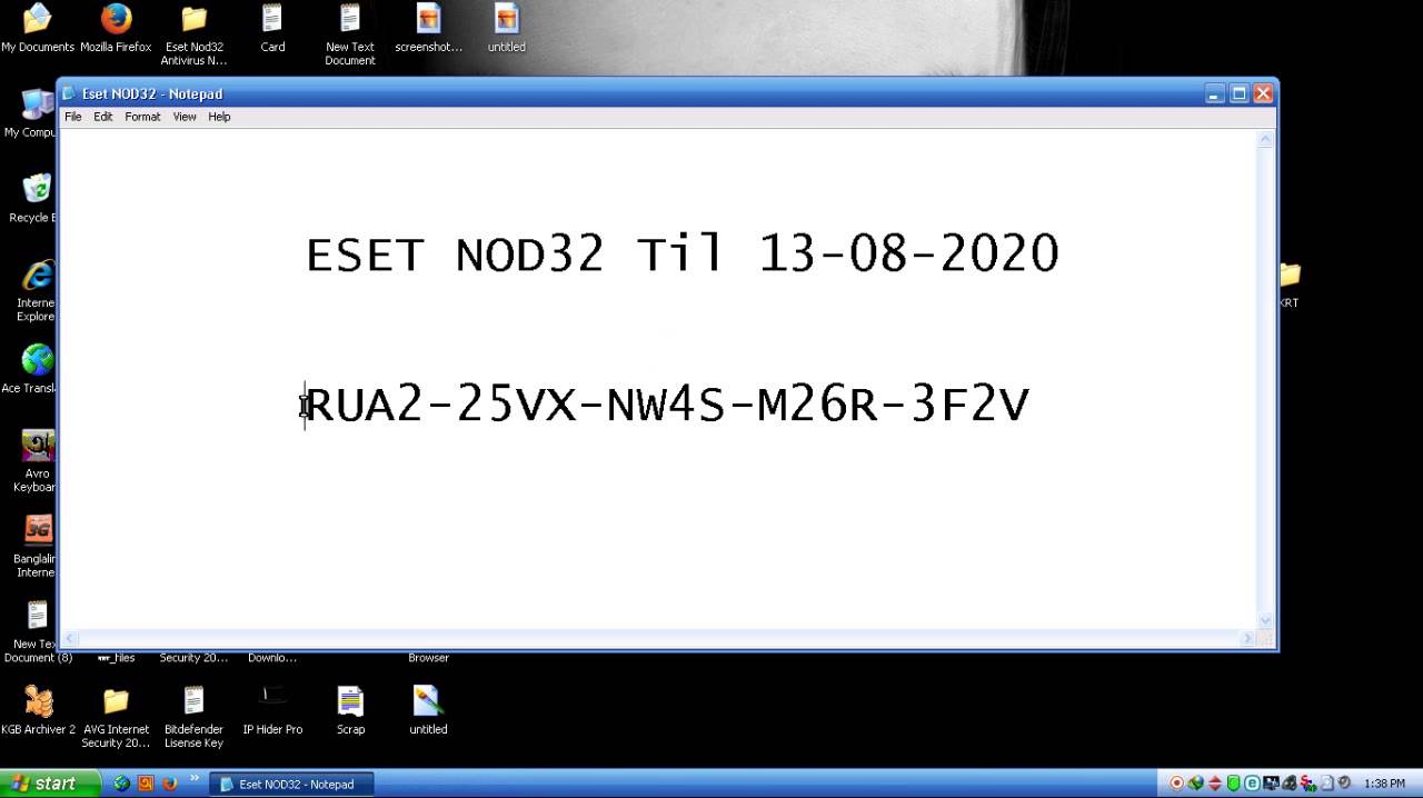nod32 license key generator
